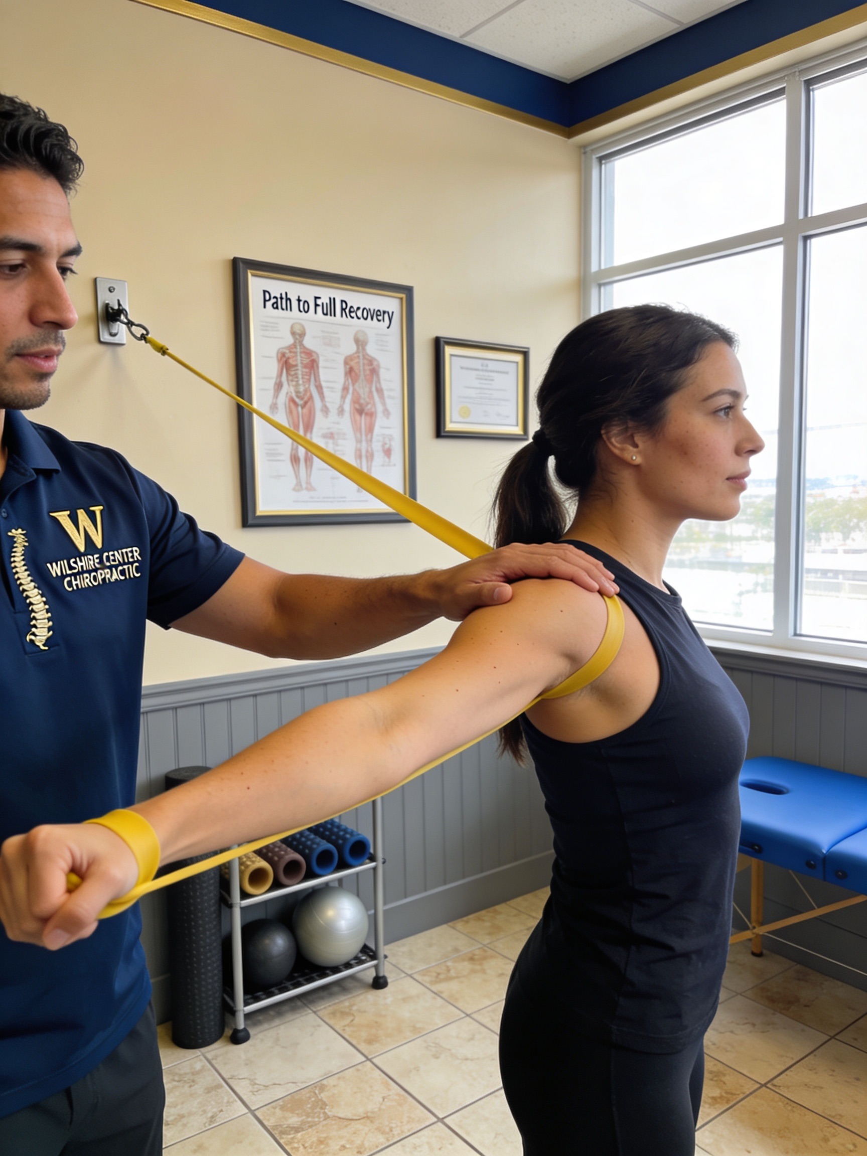 Shockwave therapy sports injury